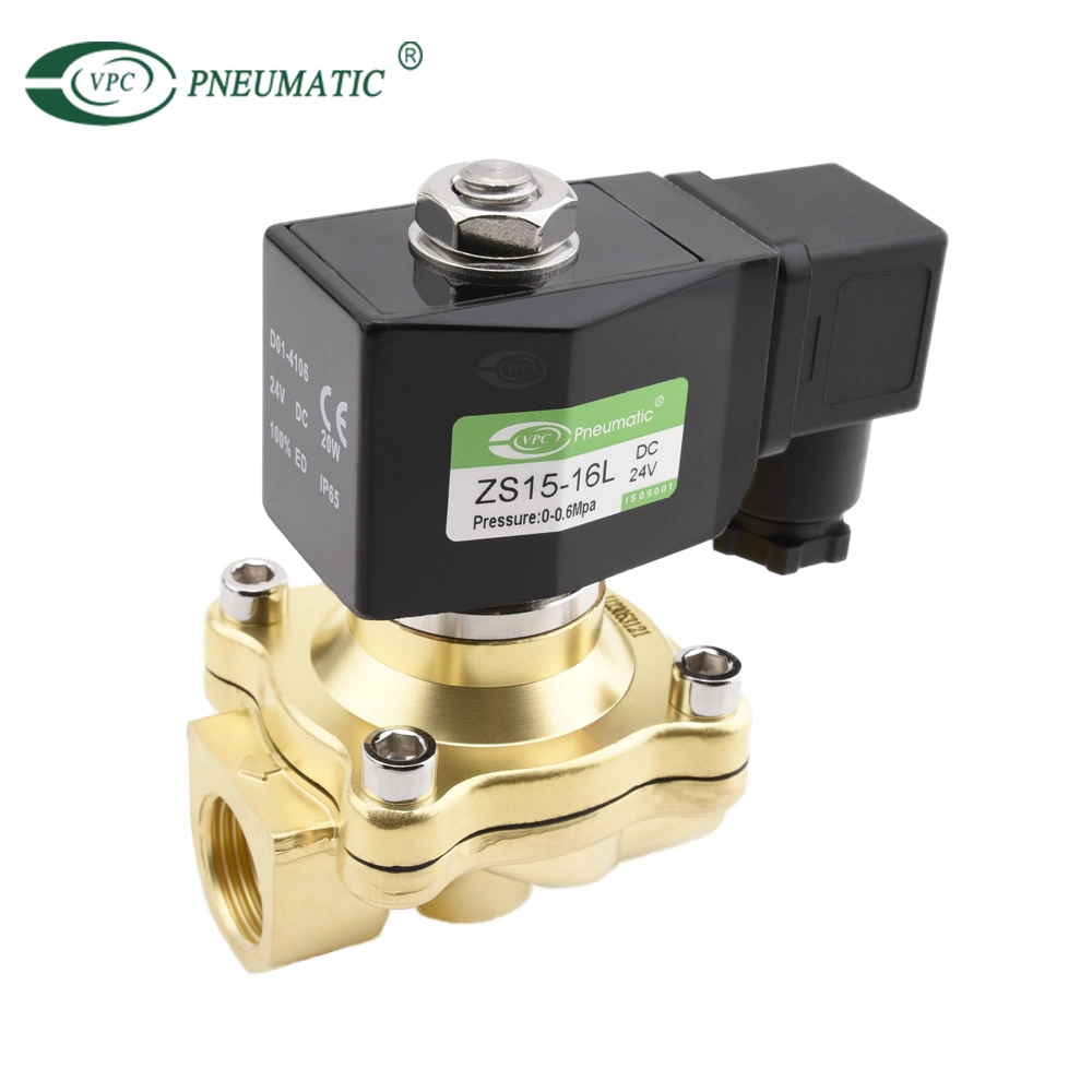 Zs Series 2/2 Normal Close Solenoid Valve High Temperature Solenoid Valve