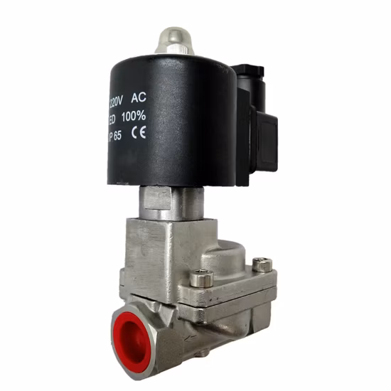 Elettrovalvola a solenoide per temperatura ad alta pressione in acciaio inossidabile serie Kls